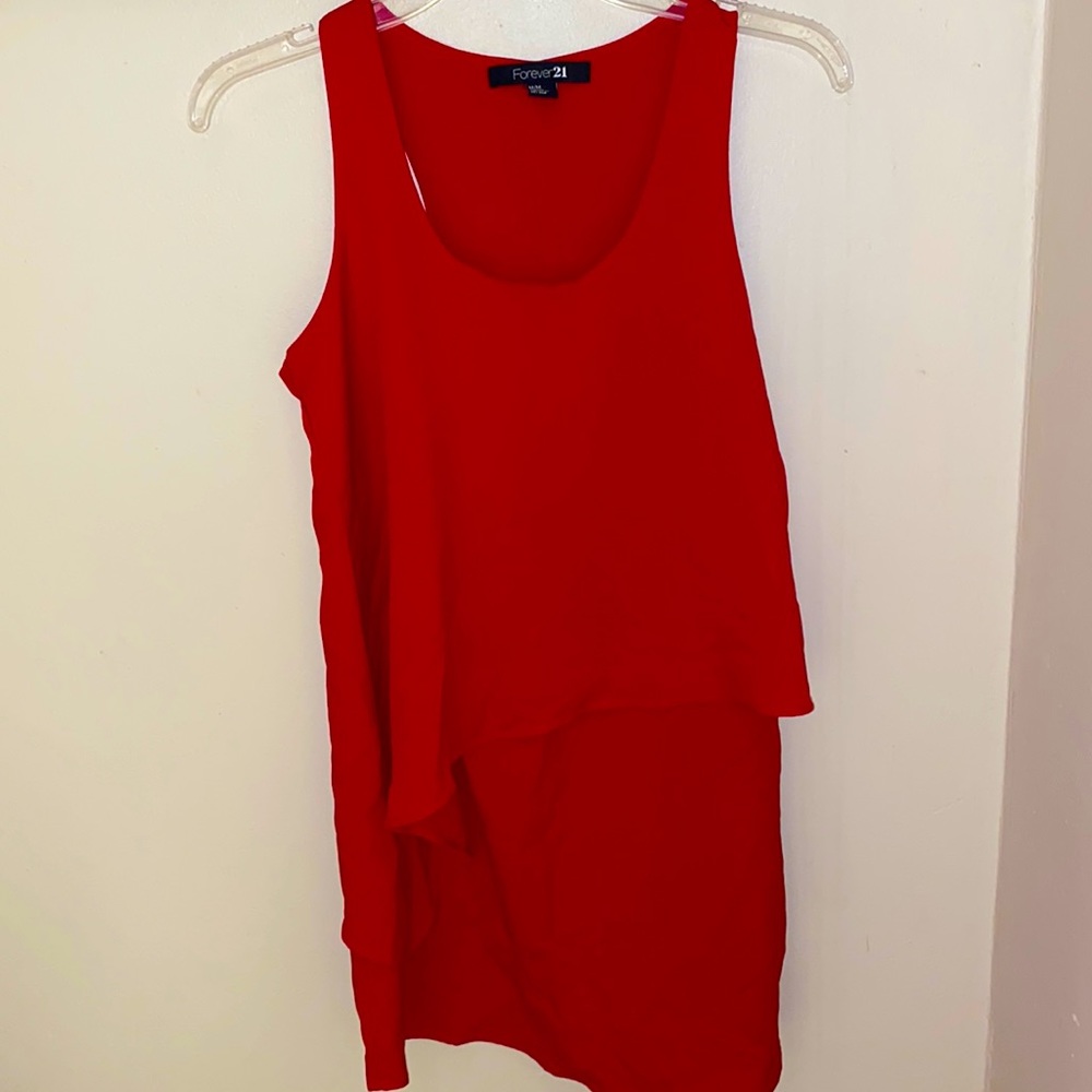 F21 Red Dress